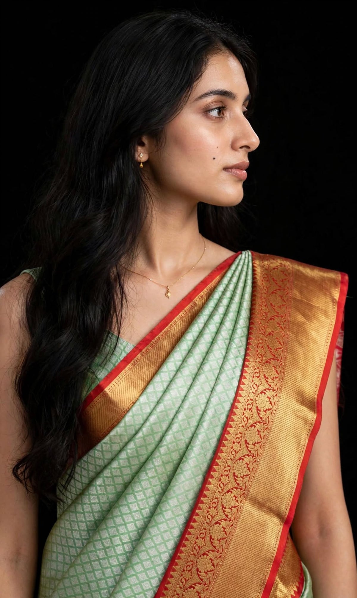 Banarasi Kanjivaram Soft Tissue Silk Saree